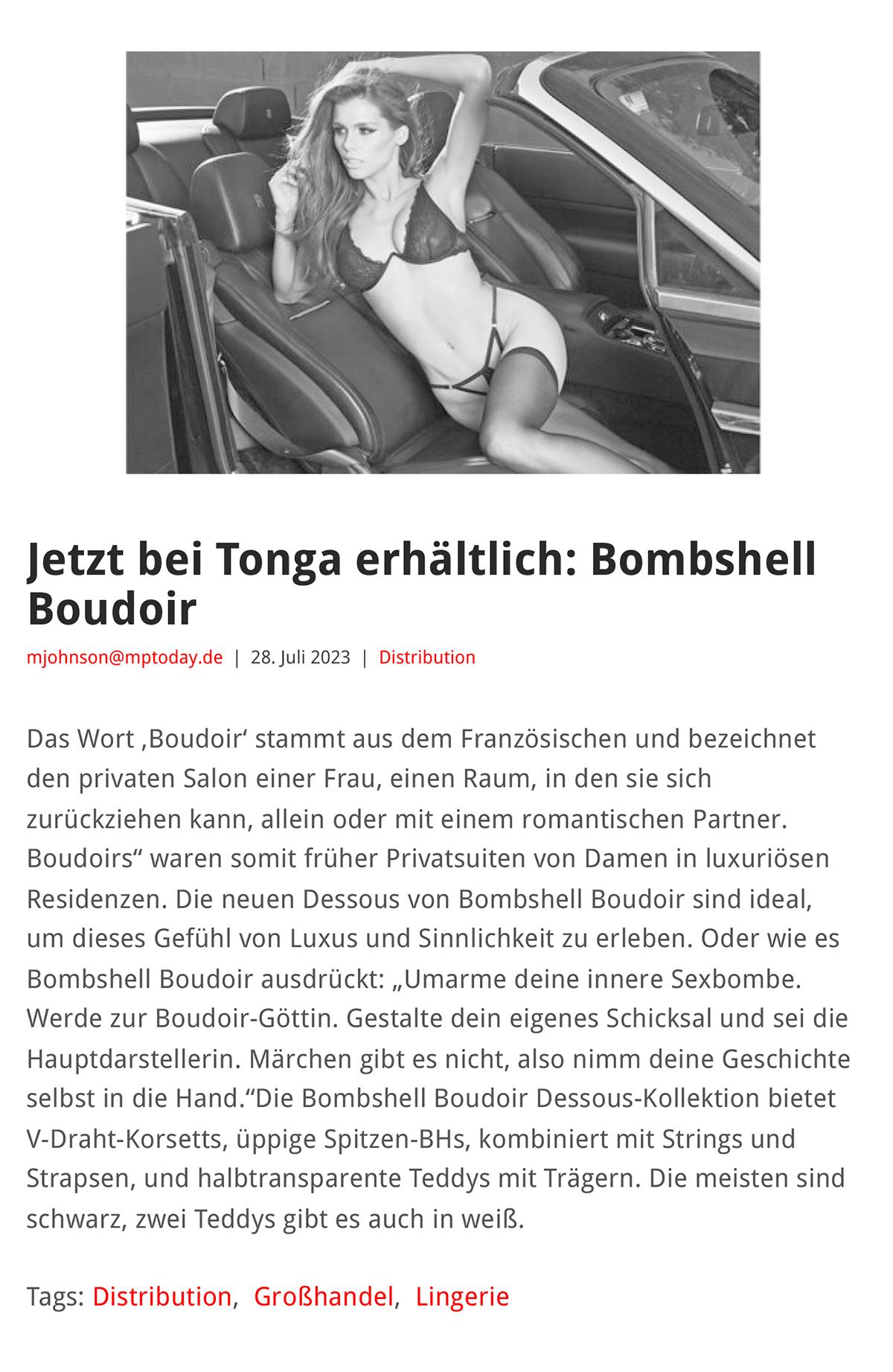 2023-07 eLine Online - Bombshell Boudoir